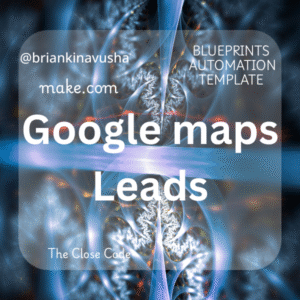 Google maps leads scraper(make.com)